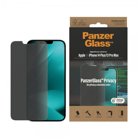 PanzerGlass iPhone 13 Pro Max/iPhone 14 Plus Skärmskydd Classic Fit Privacy