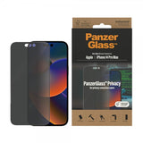PanzerGlass iPhone 14 Pro Max Skärmskydd Ultra-Wide Fit Privacy