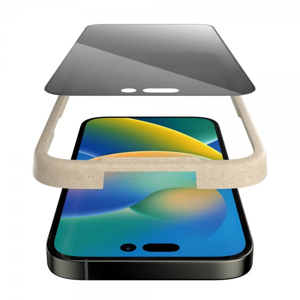 PanzerGlass iPhone 14 Pro Skärmskydd Ultra-Wide Fit Privacy EasyAligner