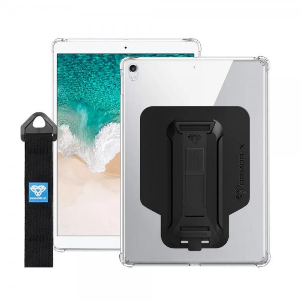 Armor-X Shockproof iPad 10.2 Skal Klar Svart