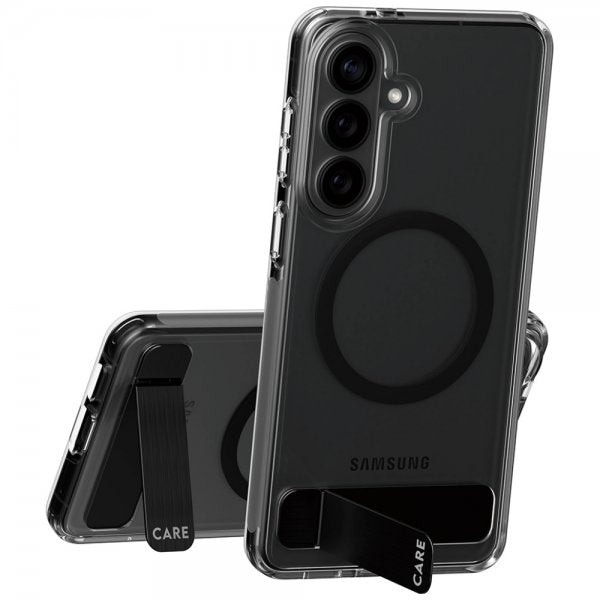 CARE by PanzerGlass Samsung Galaxy S26 Plus Skal Kickstand MagSafe Transparent
