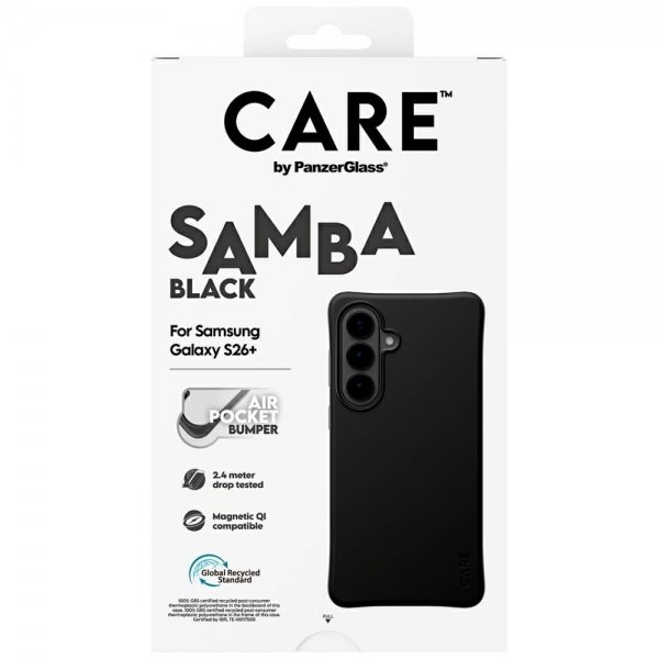 CARE by PanzerGlass Samsung Galaxy S26 Plus Skal Samba MagSafe Svart