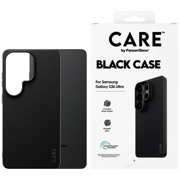 CARE by PanzerGlass Samsung Galaxy S26 Ultra Skal TPU Svart