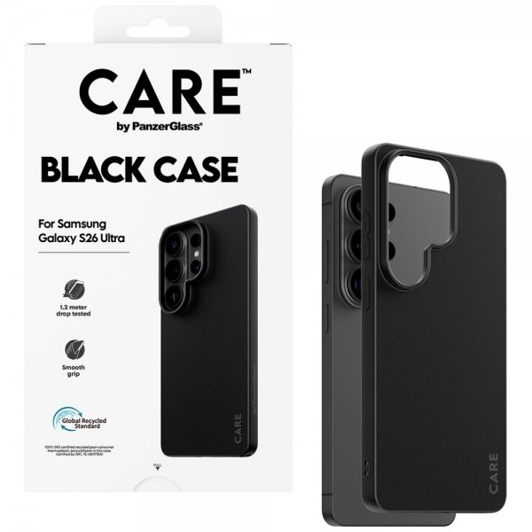 CARE by PanzerGlass Samsung Galaxy S26 Ultra Skal TPU Svart