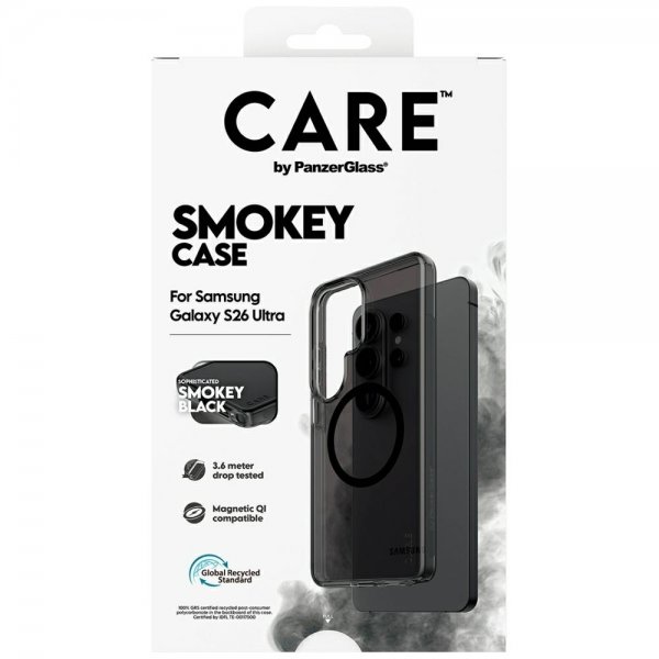 CARE by PanzerGlass Samsung Galaxy S26 Ultra Skal Smokey MagSafe Svart