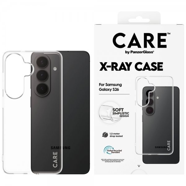 CARE by PanzerGlass Samsung Galaxy S26 Skal X-Ray Transparent