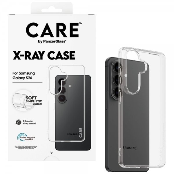 CARE by PanzerGlass Samsung Galaxy S26 Skal X-Ray Transparent