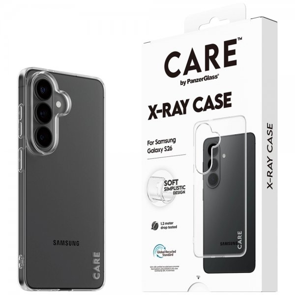 CARE by PanzerGlass Samsung Galaxy S26 Skal X-Ray Transparent