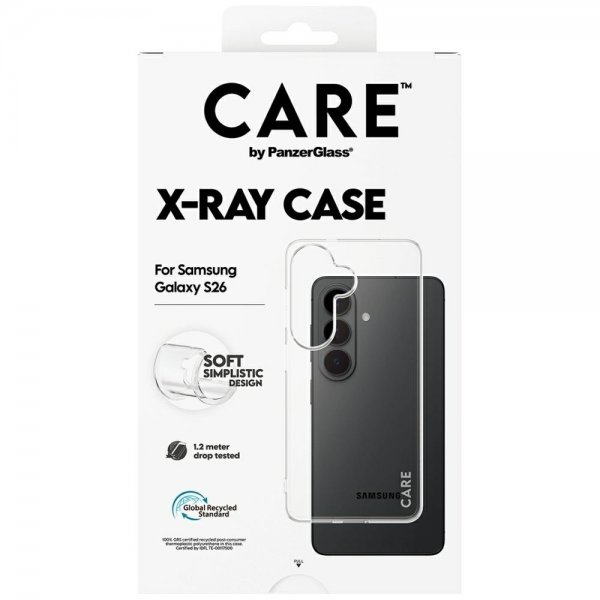 CARE by PanzerGlass Samsung Galaxy S26 Skal X-Ray Transparent