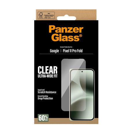 PanzerGlass Google Pixel 11 Pro Fold Skärmskydd Ultra-Wide Fit