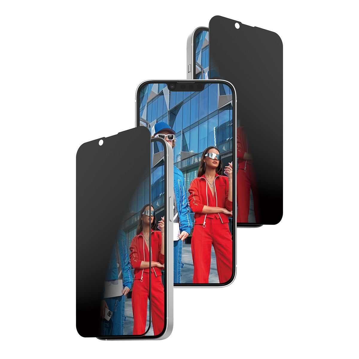 PanzerGlass iPhone 13/13 Pro/14/16e/17e Skärmskydd Ultra-Wide Fit Privacy Fastfit