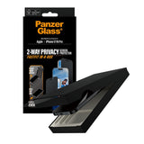 PanzerGlass iPhone 16 Pro/iPhone 17 Skärmskydd Ultra-Wide Fit Privacy Fastfit
