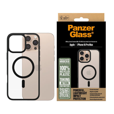 PanzerGlass iPhone 16 Pro Max Skal HardCase MagSafe Svart