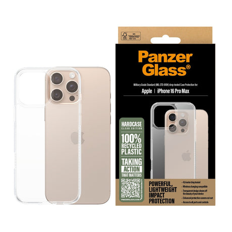 PanzerGlass iPhone 16 Pro Max Skal HardCase Transparent