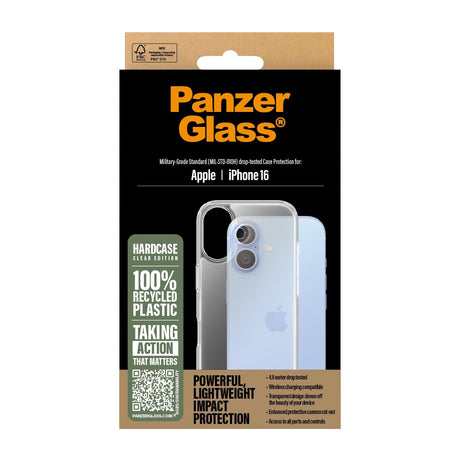 PanzerGlass iPhone 16 Skal HardCase Transparent