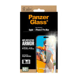 PanzerGlass iPhone 17 Pro Max Skärmskydd Ultra-Wide Fit Anti-reflective EasyAligner