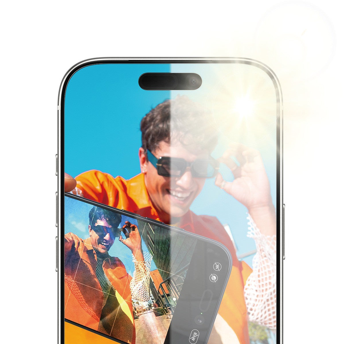PanzerGlass iPhone 17 Pro Skärmskydd Ultra-Wide Fit Anti-reflective EasyAligner
