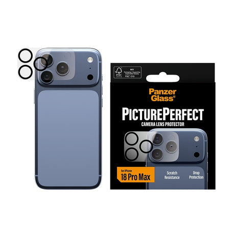 PanzerGlass iPhone 18 Pro Max Kameraskydd PicturePerfect