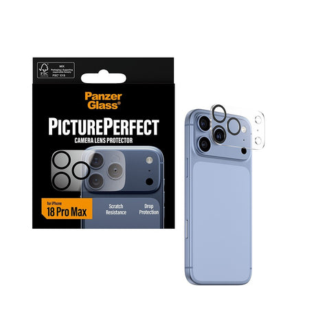 PanzerGlass iPhone 18 Pro Max Kameraskydd PicturePerfect