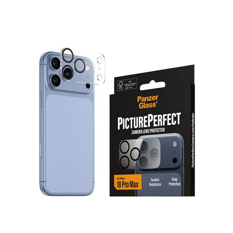 PanzerGlass iPhone 18 Pro Max Kameraskydd PicturePerfect