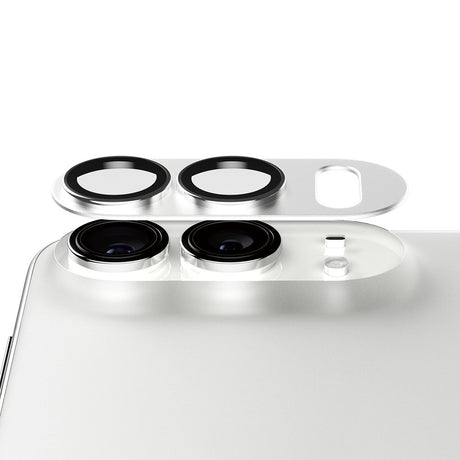 PanzerGlass iPhone Duo Kameraskydd Fender Silver