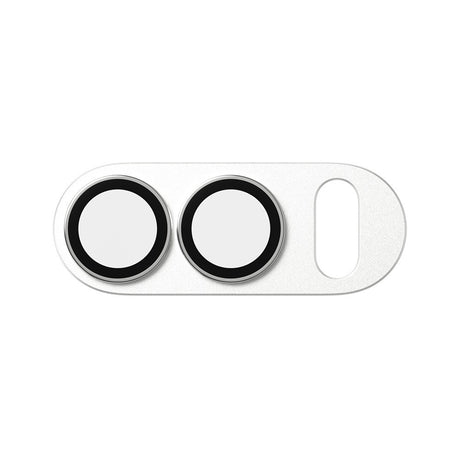 PanzerGlass iPhone Duo Kameraskydd Fender Silver