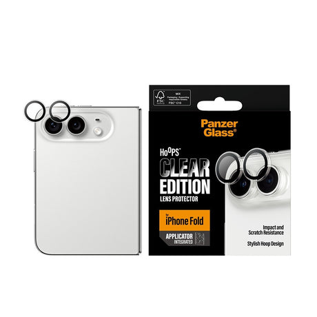 PanzerGlass iPhone Duo Kameraskydd Hoops Transparent
