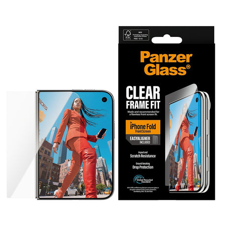 PanzerGlass iPhone Duo Skärmskydd Frame Fit EasyAligner