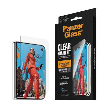 PanzerGlass iPhone Duo Skärmskydd Frame Fit EasyAligner