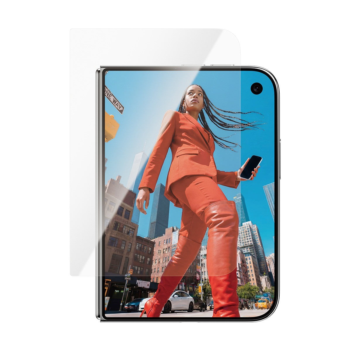 PanzerGlass iPhone Duo Skärmskydd Frame Fit Fastfit