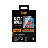 PanzerGlass iPhone Duo Skärmskydd Frame Fit Fastfit