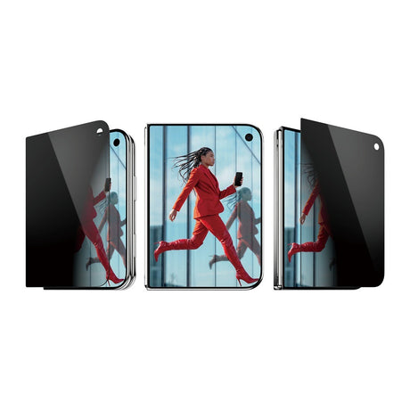 PanzerGlass iPhone Duo Skärmskydd Frame Fit Privacy EasyAligner