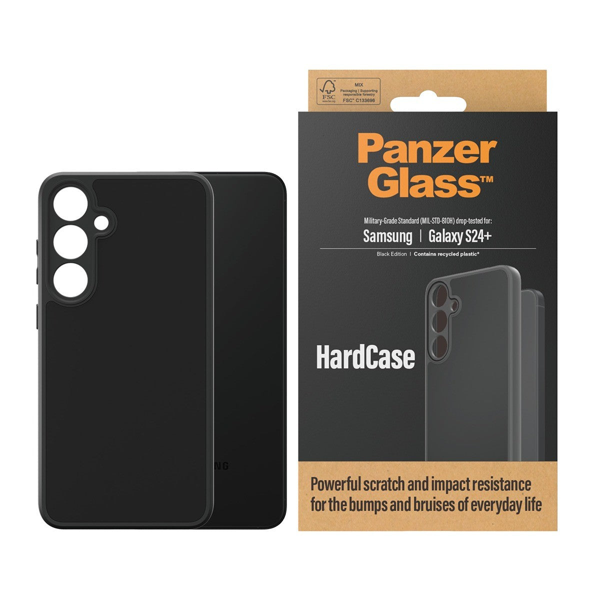 PanzerGlass Samsung Galaxy S24 Plus Skal HardCase Svart