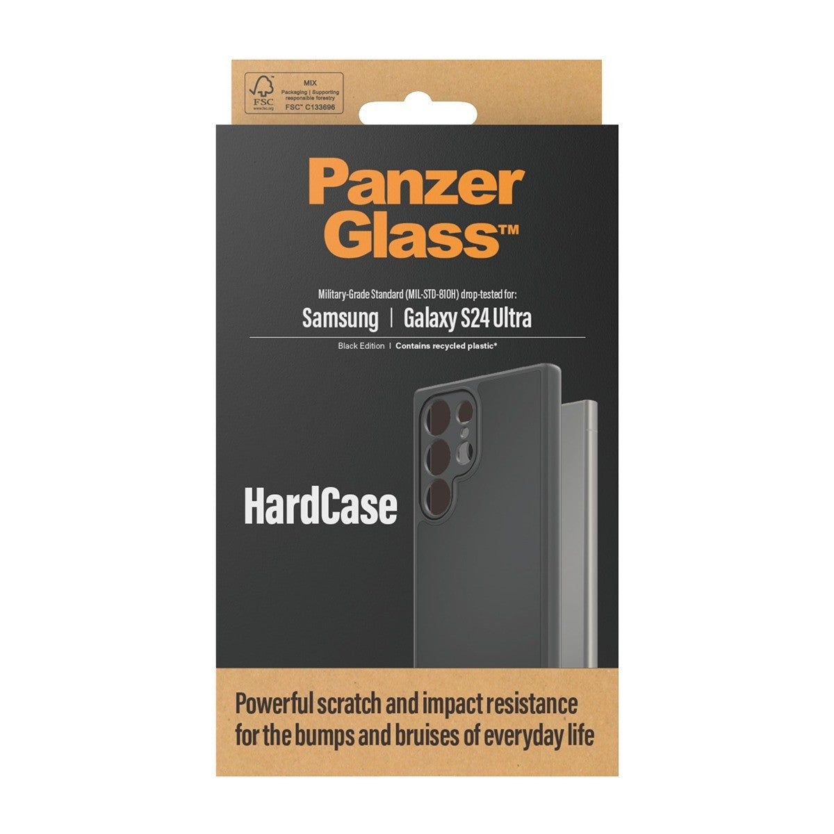 PanzerGlass Samsung Galaxy S24 Ultra Skal HardCase Svart