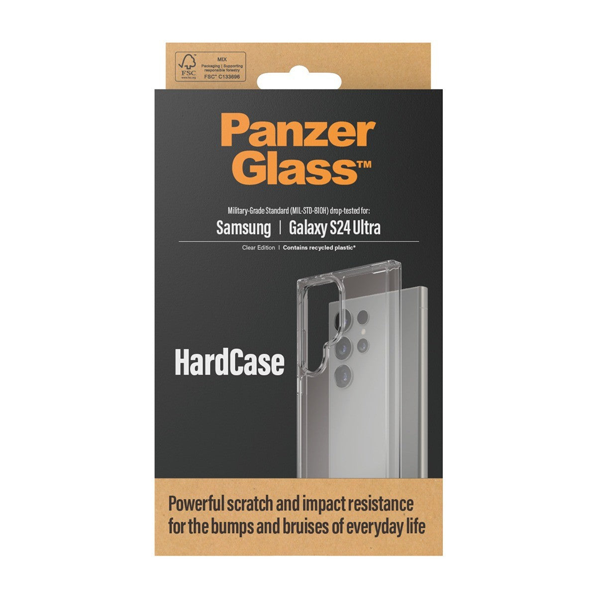 PanzerGlass Samsung Galaxy S24 Ultra Skal HardCase Transparent