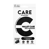 CARE by PanzerGlass Samsung Galaxy A17 Fodral Wallet Kickstand Svart