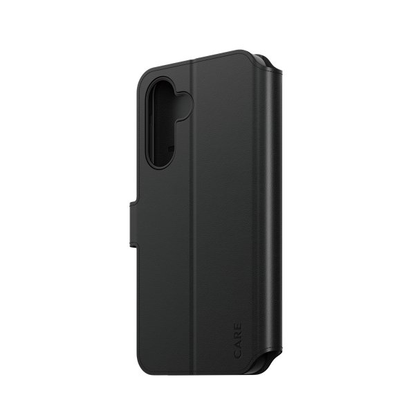 CARE by PanzerGlass Samsung Galaxy A17 Fodral Wallet Kickstand Svart
