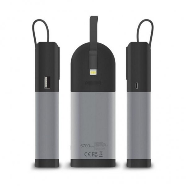 ALOGIC 6700mAh 3 i 1 Power Bank för Apple Watch & iPhone