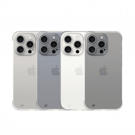 Just Mobile iPhone 15 Pro Skal TENC Slim Fit Frost
