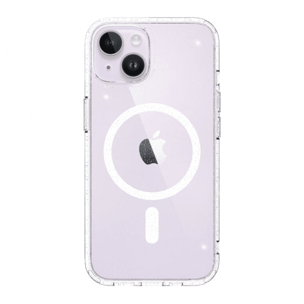 Just Mobile iPhone 14 Skal TENC BlingBling MagSafe Transparent