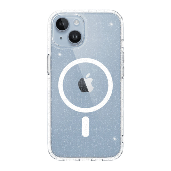 Just Mobile iPhone 14 Skal TENC BlingBling MagSafe Transparent