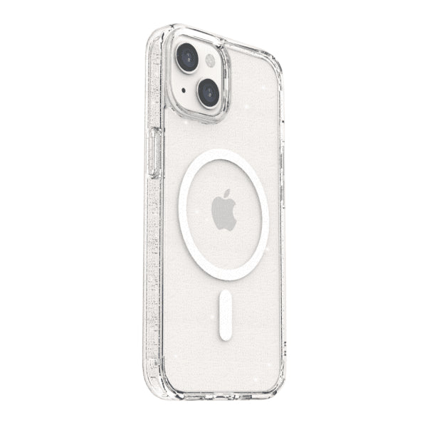 Just Mobile iPhone 14 Skal TENC BlingBling MagSafe Transparent