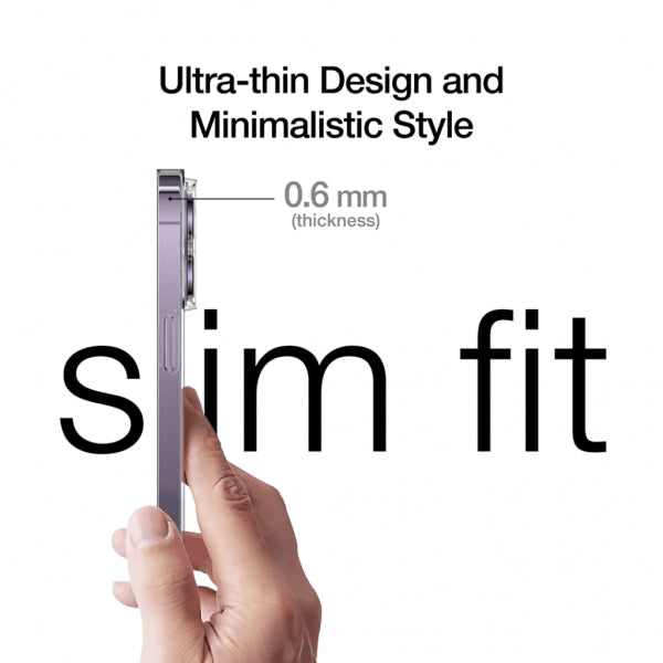 Just Mobile iPhone 14 Pro Max Skal TENC Slim Fit Transparent