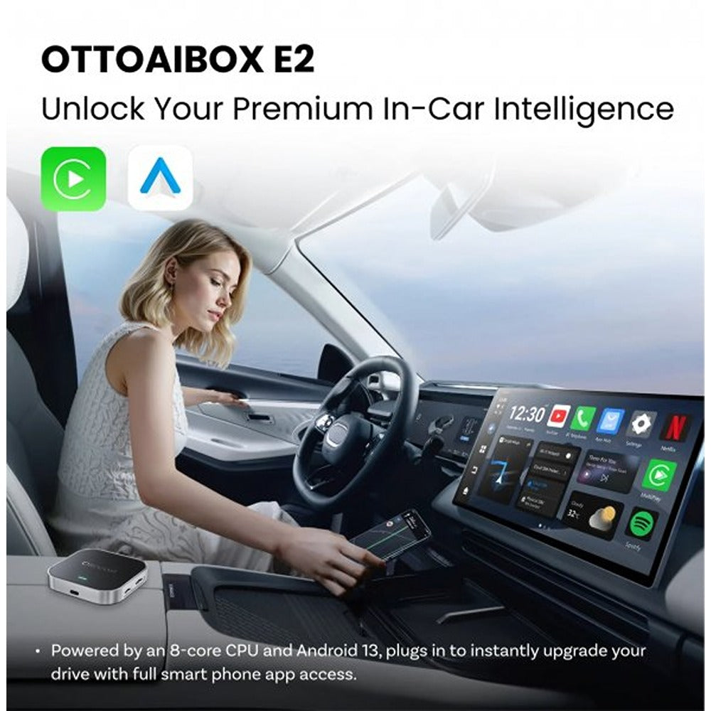 Ottocast Aibox E2 Apple CarPlay/Android Auto AI Box