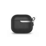Moshi Pebbo Luxe AirPods 3 Skal PU-Läder Svart