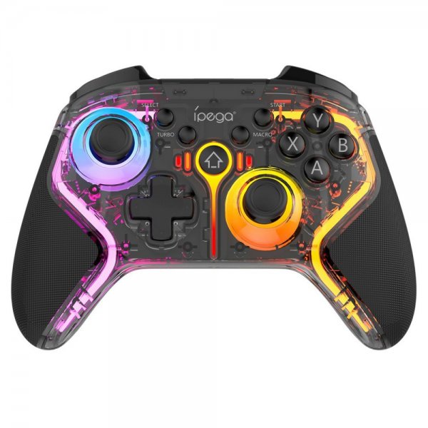 Ipega PG-9666 Trådlös Spelkontroll RGB Transparent Svart