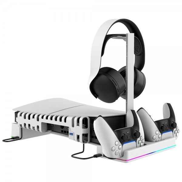 Ipega PG-P5S039 PlayStation 5 Slim Horisontell Dockningsstation