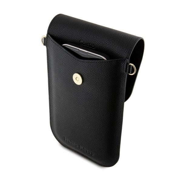 Hello Kitty Phone Bag Grained Svart