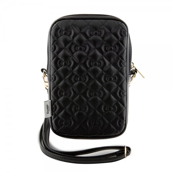 Hello Kitty Phone Bag Kitty Logo Svart