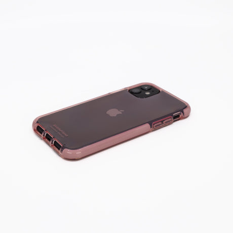 MobileFriend iPhone 11/iPhone Xr Skal Seethrough Rosa